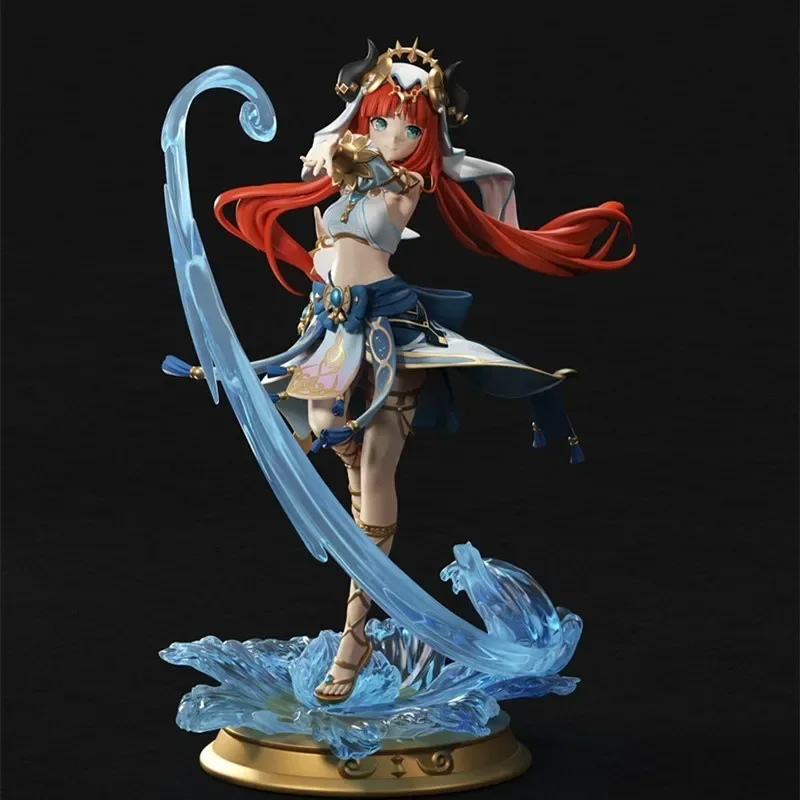 

Genshin Impact Nilou 27cm Figure Anime Figures Action Figurine Sexy Statue Dance Costume Doll Presale Desk Model Gk Toys Gift