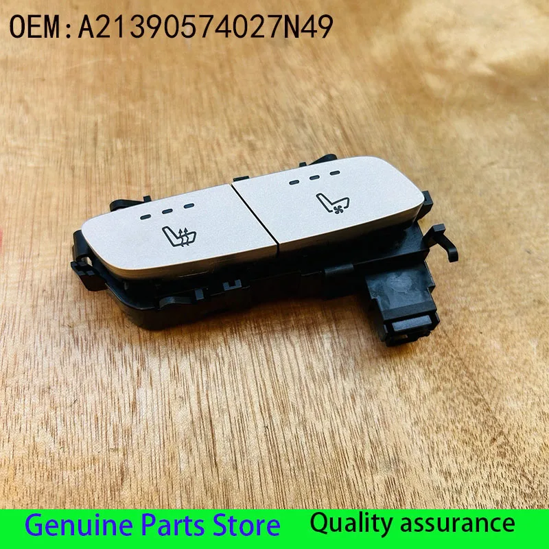 A2139057402 original left front heated and cooled seat switch control suitable for Mercedes OEM 2139057402