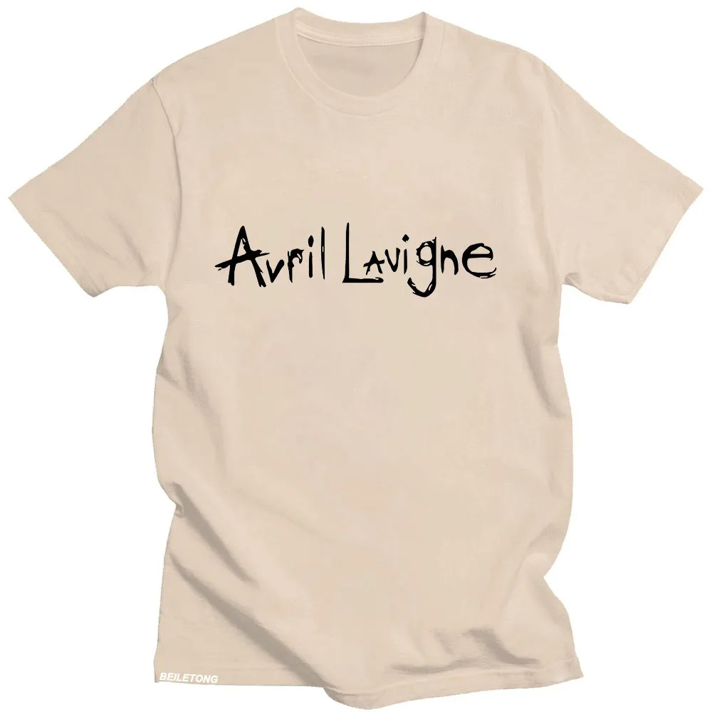 Avril Lavigne T-shirt Short Sleeve Gothic Cotton Tee-shirt Funko Pop Hip Hop Retro Tshirt Sudaderas High Quality Casual Clothing