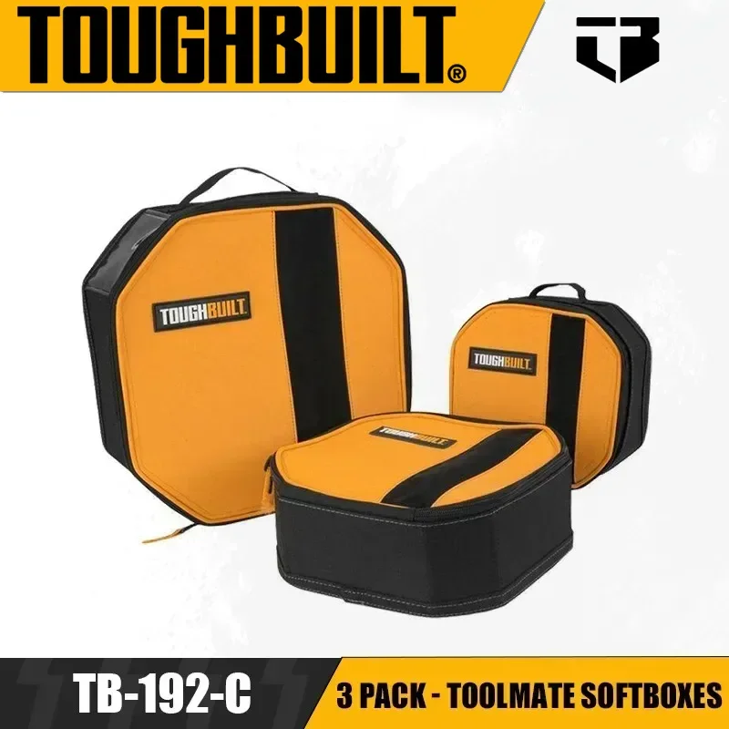 TOUGHBUILT TB-192-C 3 Pack - Toolmate Softboxes Hardware Maintenance Parts Organizer Power Tool Accessories