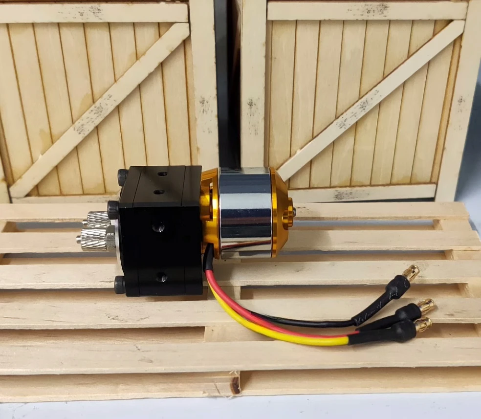 Model Excavator Miniature Gear Pump Brushless Hydraulic Oil Pump