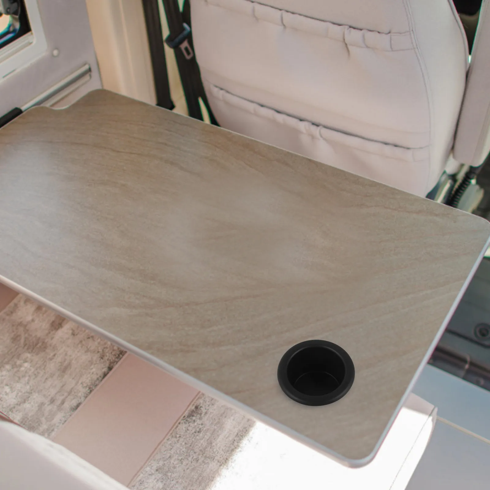 

2 шт. универсальные вставки для подстаканников для дивана-столика в автодоме, портативный компактный дизайн, прочная конструкция, идеально подходят для автомобиля, лодки и использования на открытом воздухе