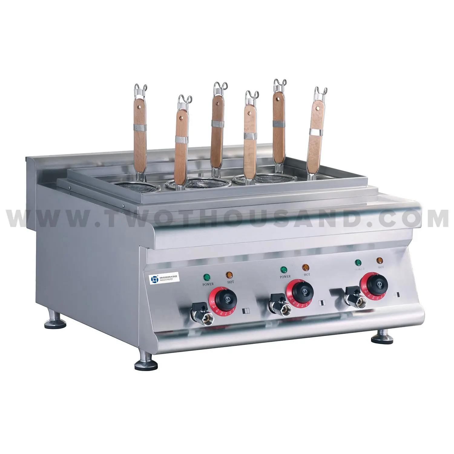 TT-WE253 6 Baskets Countertop Electric Italy Pasta Noodle Cooker Boiler