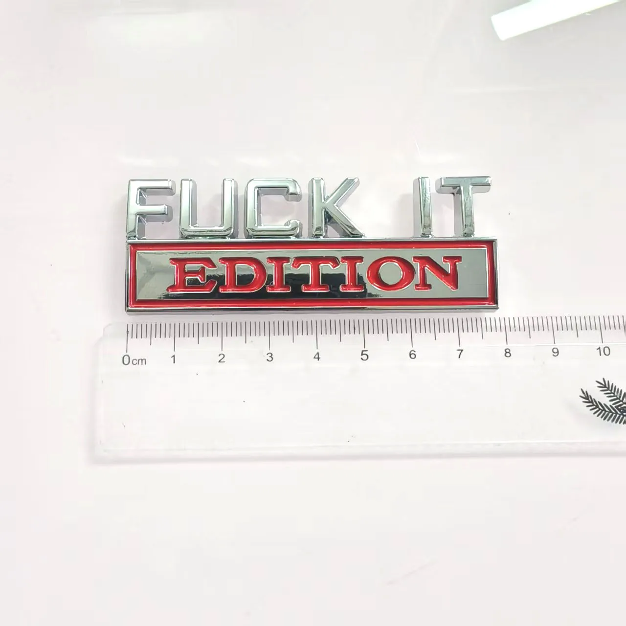 3D Metal Motorcycle Car Leaf Side Fender Luggage Compartment Logo Badge Sticker - Car Decoration Modified Body Badge Accessory