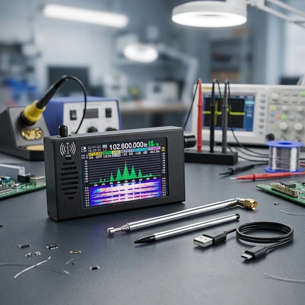 101 Digital for Radio for Amateur Radio Applications with CTIA-Compatible Audio Output 3.5mm Jack and 3W Speaker Support