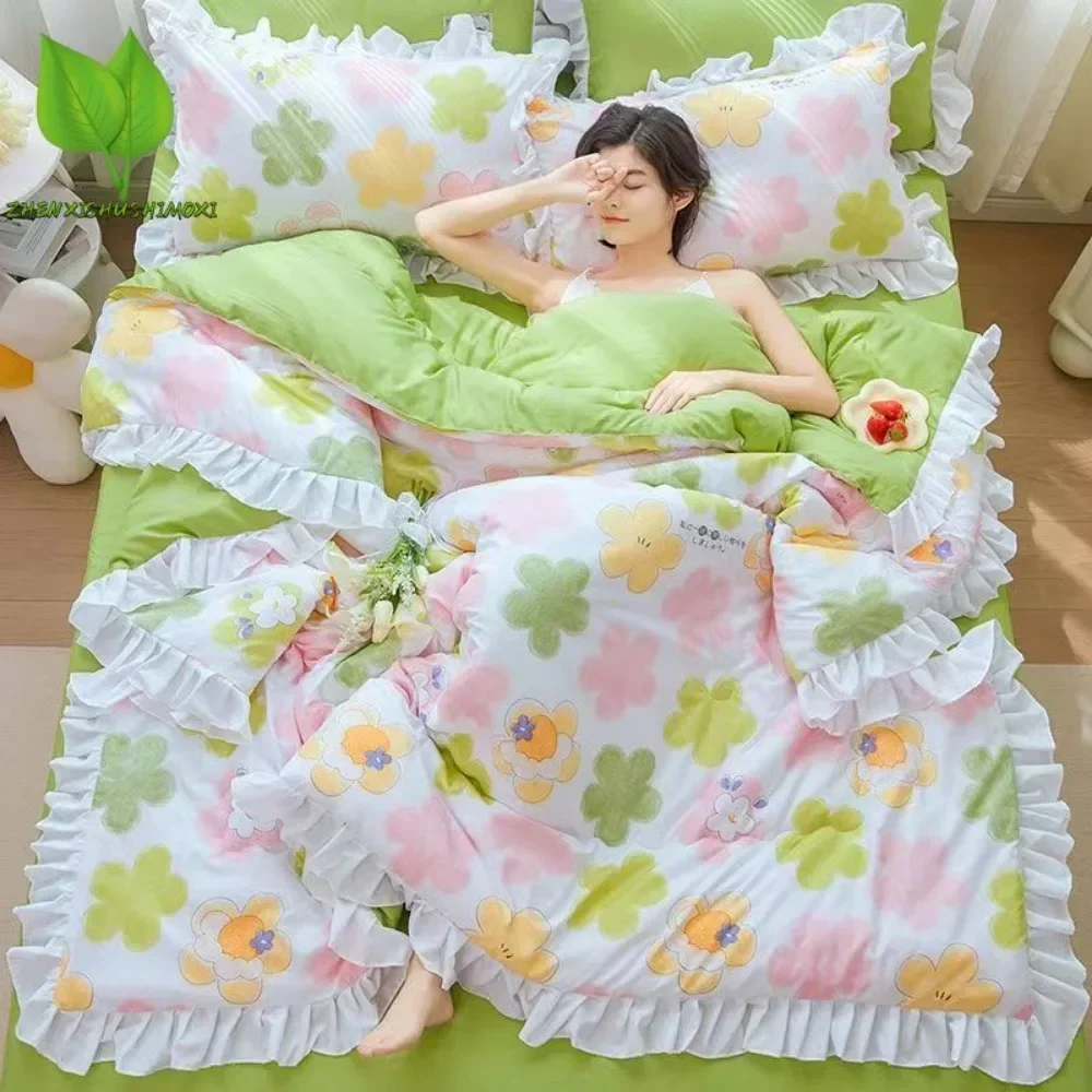 Summer Quilted Blanket Comforter Duvet Cover for Single Double Bed Air Condition Quilt Student Car Kids Adult Bed Cover Bedding