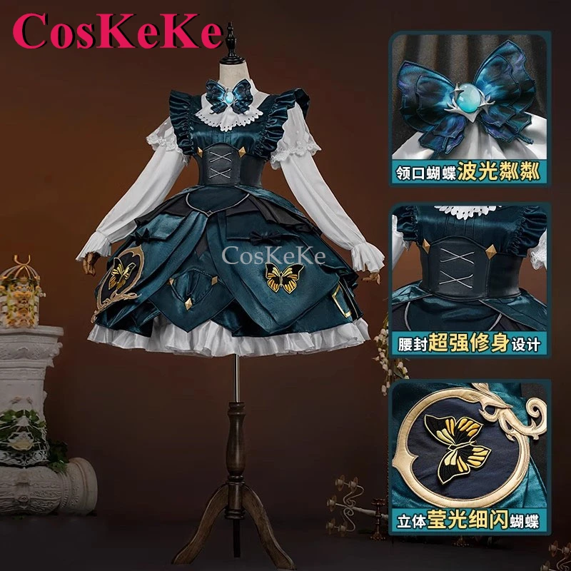 

CosKeKe Эмма Вудс/Гарднер Косплей Костюм Игра Identity V Образец Галерея Милое Платье Активная Вечеринка Ролевая Игра Одежда S-XXL