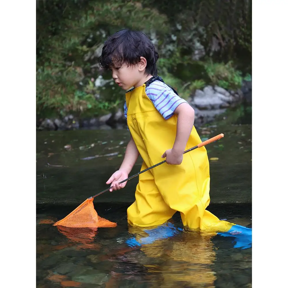 children's-waterproof-overalls-play-in-water-shoes-boys-fishing-gear-long-pants-four-seasons-universal-outdoor-camping-travel