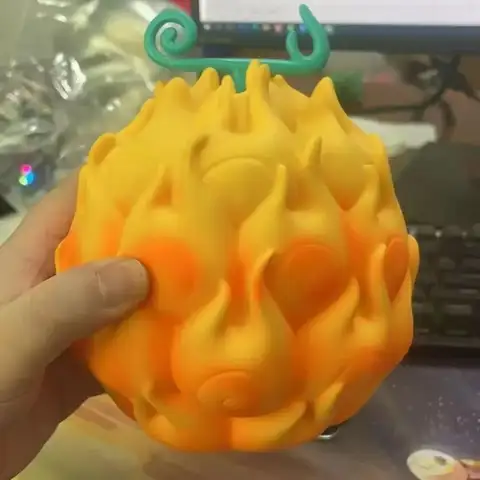 Nyckelord Frukt Animerad Karaktärsmodell One Piece, Brinnande Frukt Djävulsfrukt Hemlig Frukt, Akuma, Tecknad Gk Staty, Gummifrukt 12 best sales Akuma no mi One Piece - №5