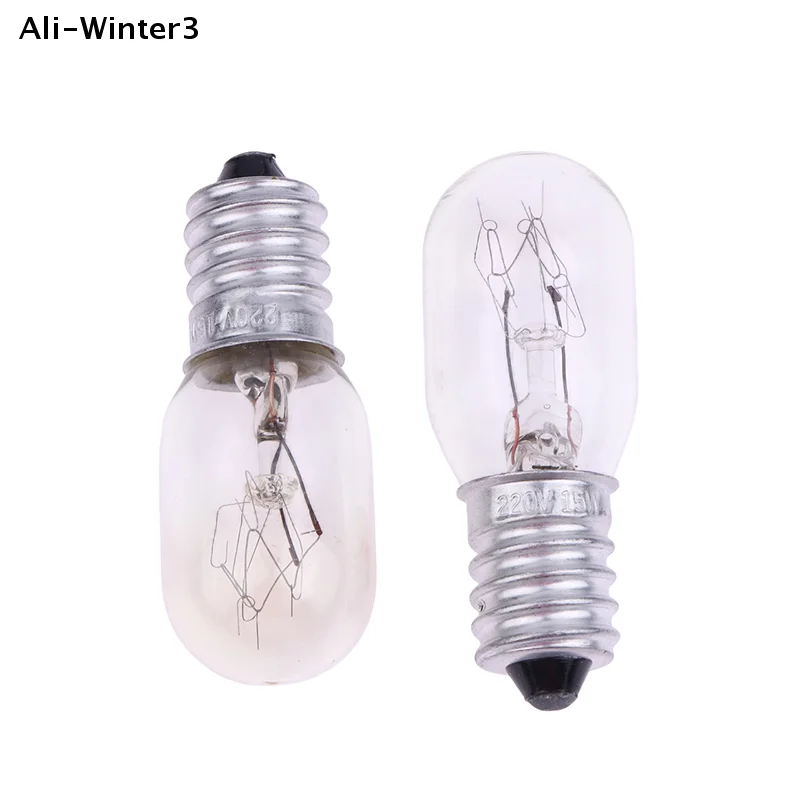 

(YY)2Pcs 2025 New 15w Refrigerator Bulb Microwave Light E14 Toaster/Steam Bulb Light Replacement Light Toaster/Steam Bulb Light