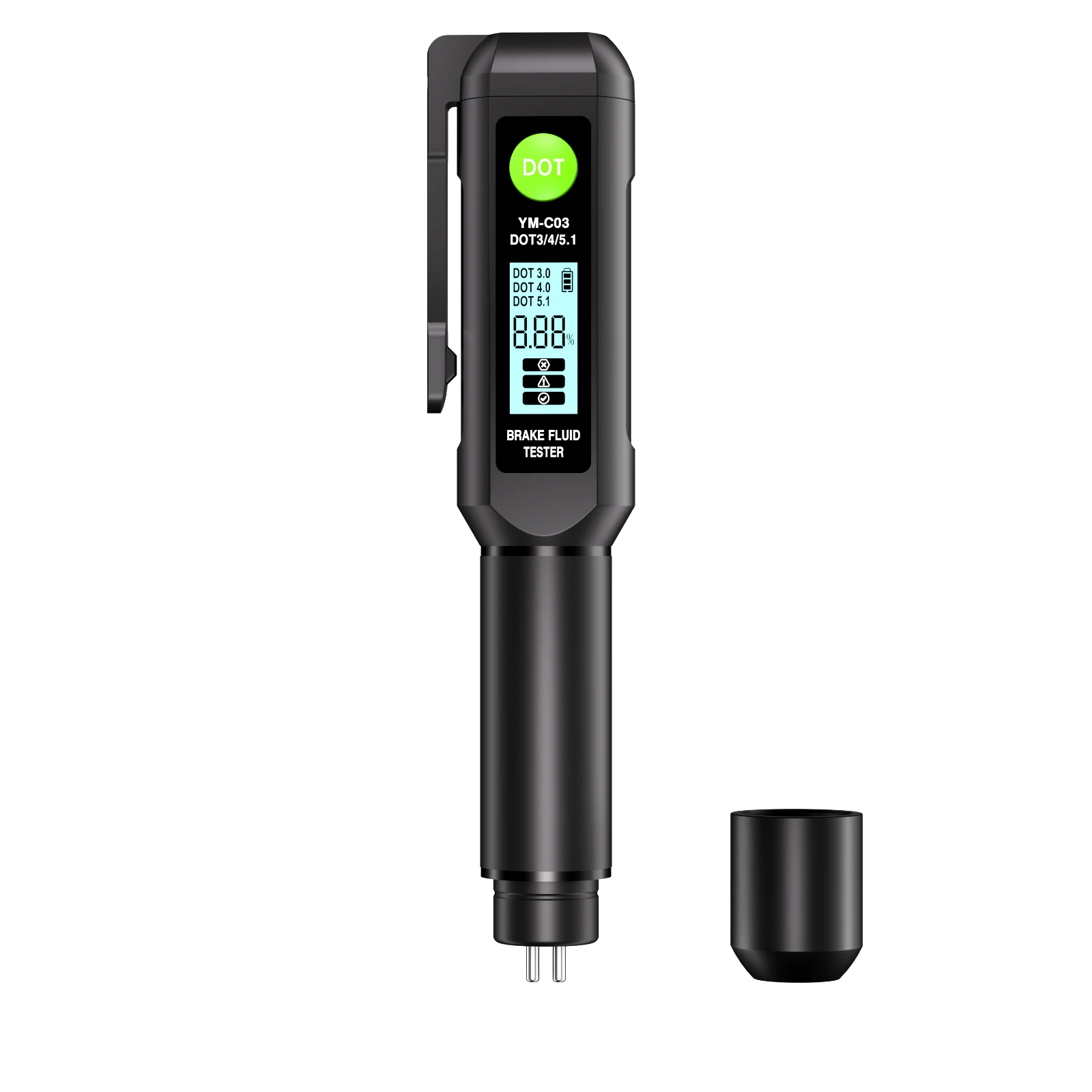 

Digital Brake Fluid Tester DOT3 DOT4 DOT5.1 Auto Car Oil Tester Water Content Detector High Accuracy Brake Oil Tester Automobile