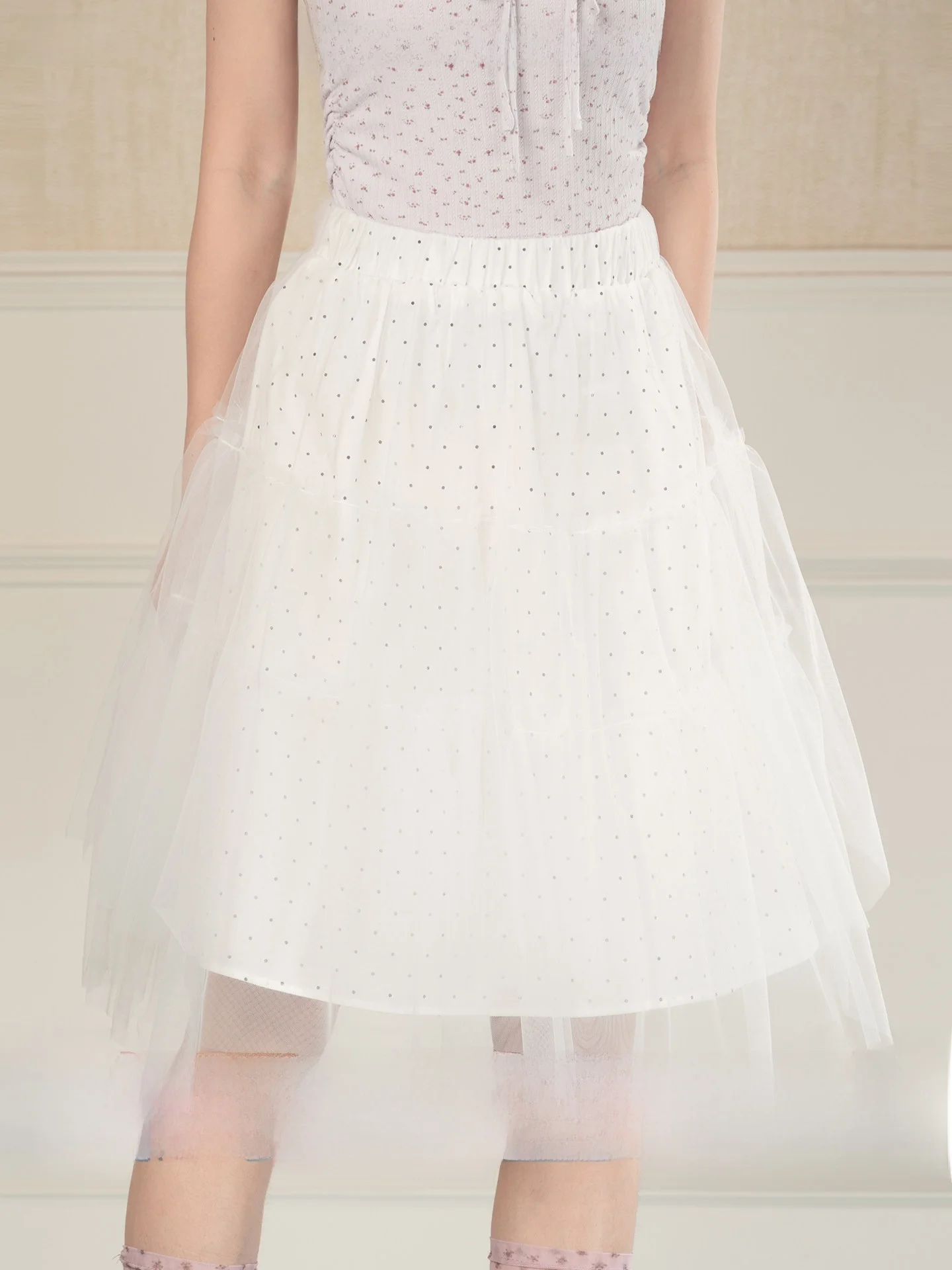 

Новая пышная тюлевая юбка-полусолнце для девочек Heynew, женская летняя юбка-тортик маленького размера, стройнящая, скрывающая недостатки фигуры, красивая