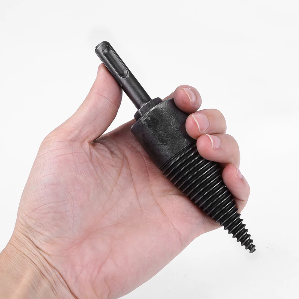 32/42mm Firewood Splitter Drill Bits Round/Square/Hex Shank Cutting Wood Splitter High Speed Steel Screw Splitting Cone Auger