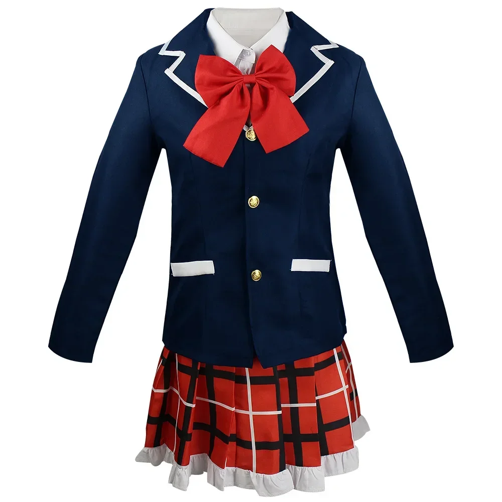 Anime Love Chunibyo Other Delusions the Movie Take On Me Rikka Takanashi Cosplay Costume Adult Women Dress Suit Halloween Outfit