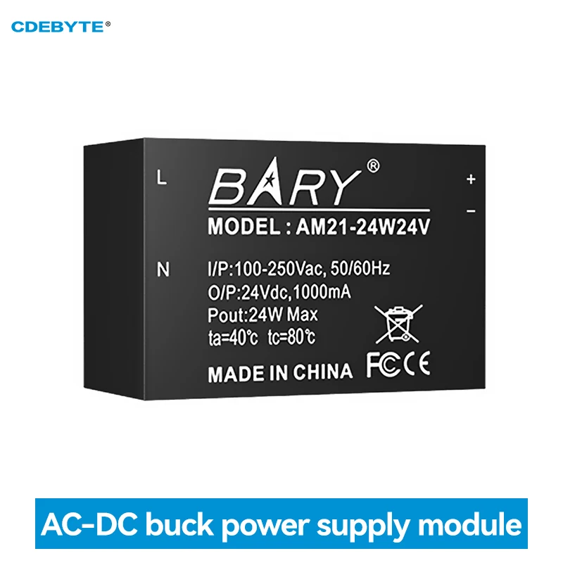 

AC DC Buck Power Supply Module CDSENET AM21-24W24V 110V/220V To 24V 24W Overtemperature Protection Industrial Grade Low Power