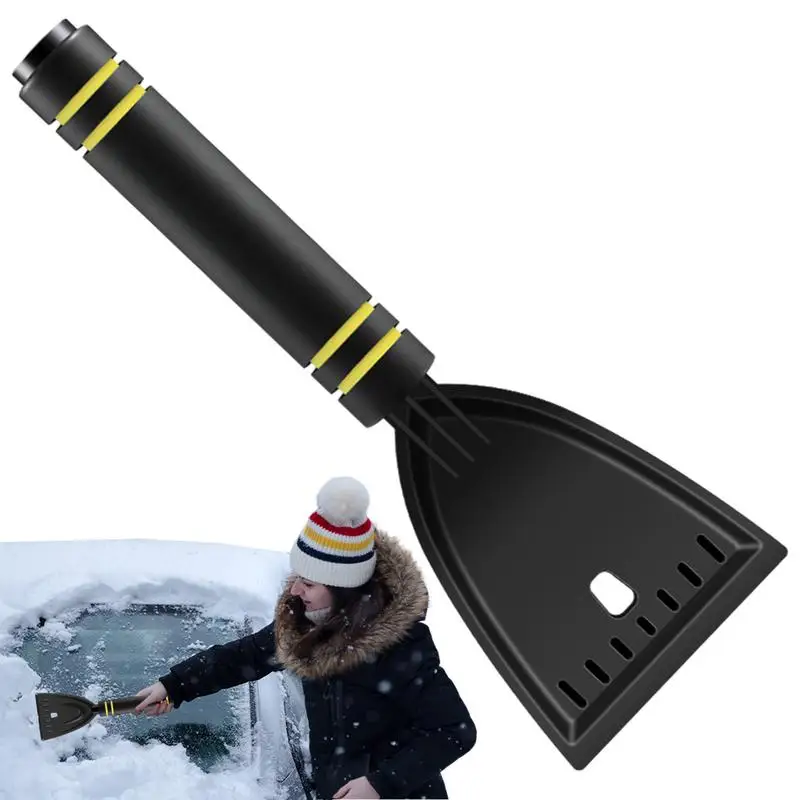 Winter Portable Snow Shovel For Car Windshield Deicing Shovel Multi-functional Car Defrosting Shovel Hand Snow Scraper For Auto