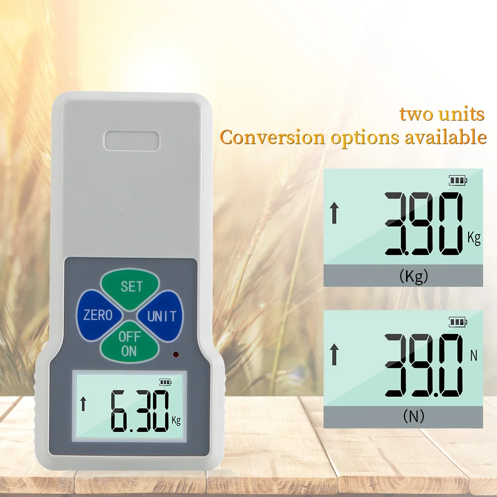 Imagem -02 - Digital Grain Dureza Tester Grain Scriber Durometer Machine Milho Trigo Café Arroz Alimentação Ect no Local Mão de Medição kg n