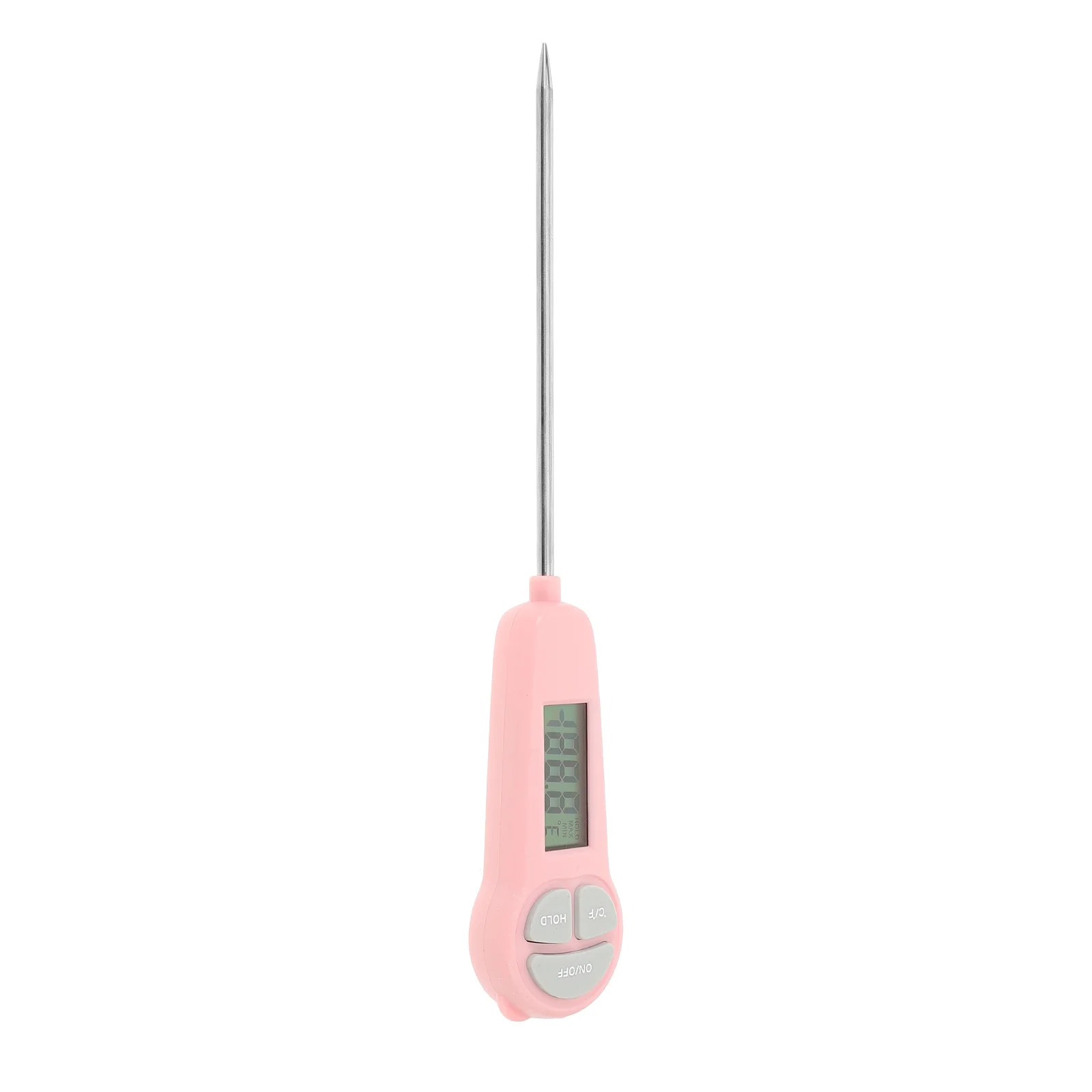 

Portable Pink Digital Cooking Thermometer Meat Probe Instant Read Frying Candy Food Thermometer Kitchen Supplies