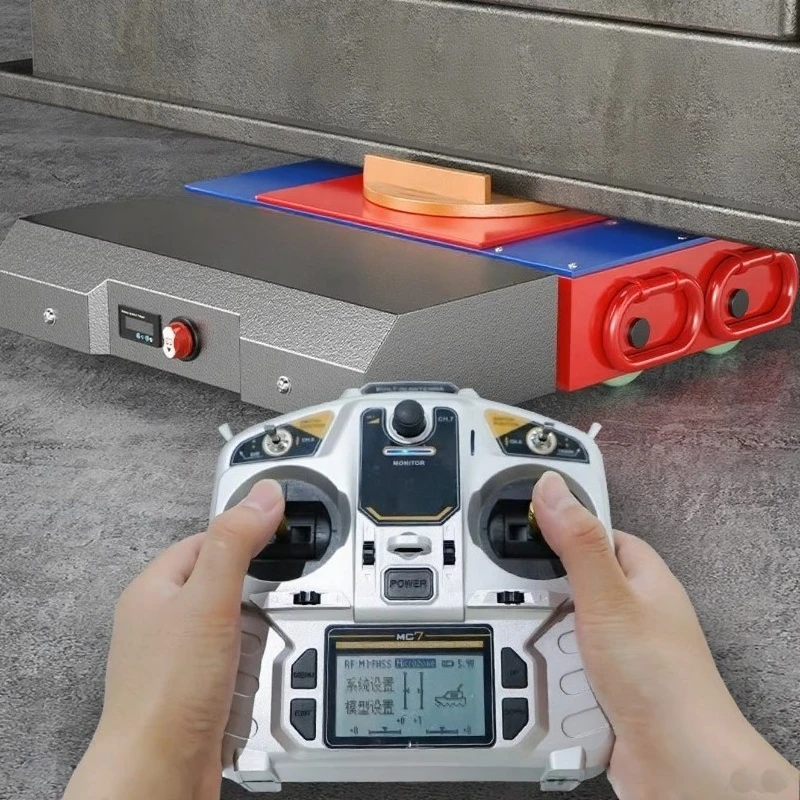 360 Degree Rotating Cargo Mover Material Handling 30T 50T Heavy Machinery Roller Dolly Moving Skates