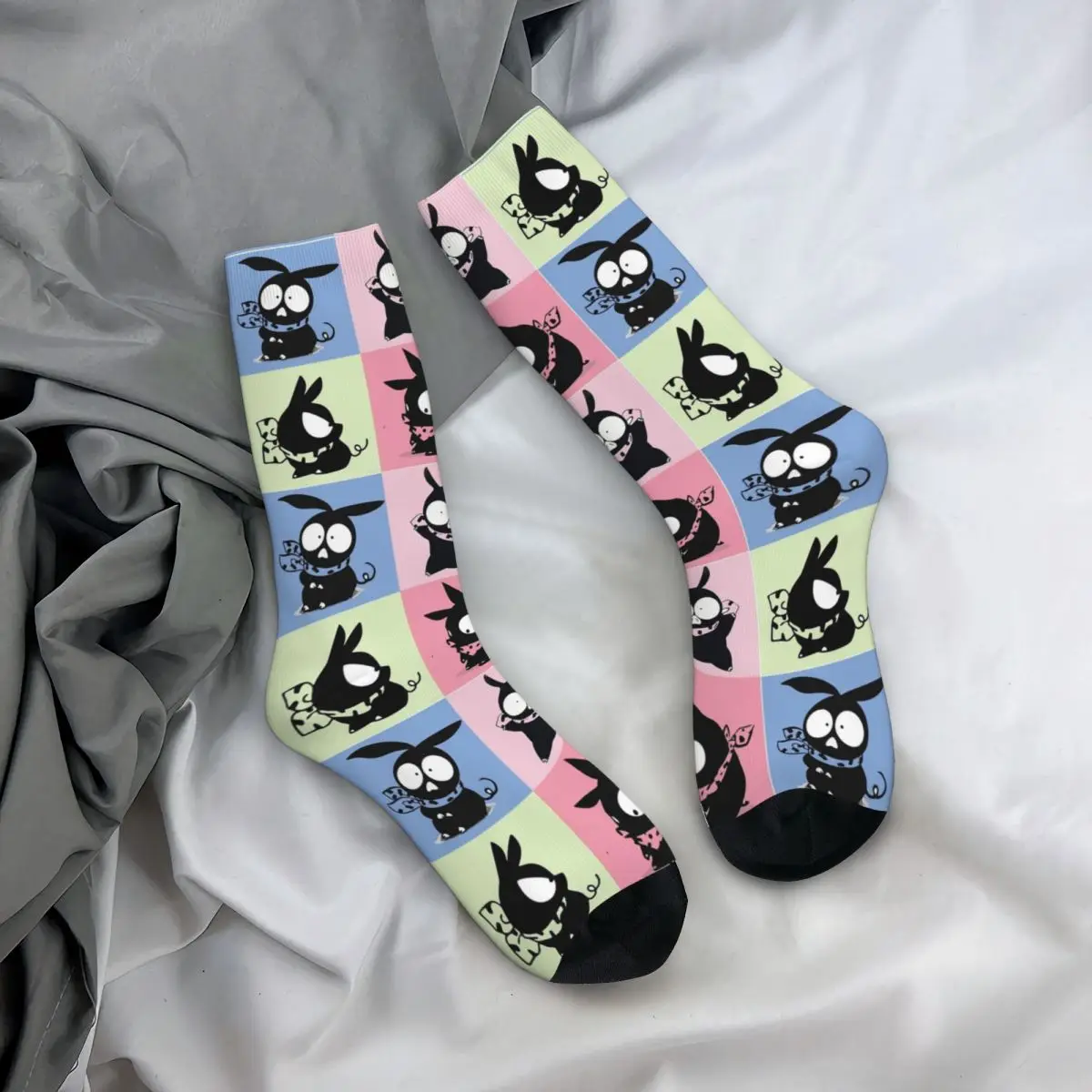 Autumn Winter Fashion Women Men Prime Series Of P-Chan Socks Ranma Anime Non-slip Skateboard Socks