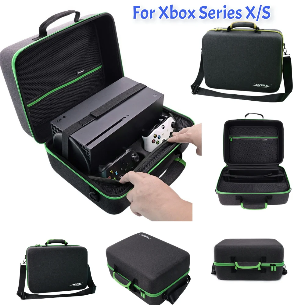 

Жесткий чехол для Xbox Series X/S Box, противоударная сумка на плечо для контроллера игровой консоли, геймпад, дорожный чемодан для хранения