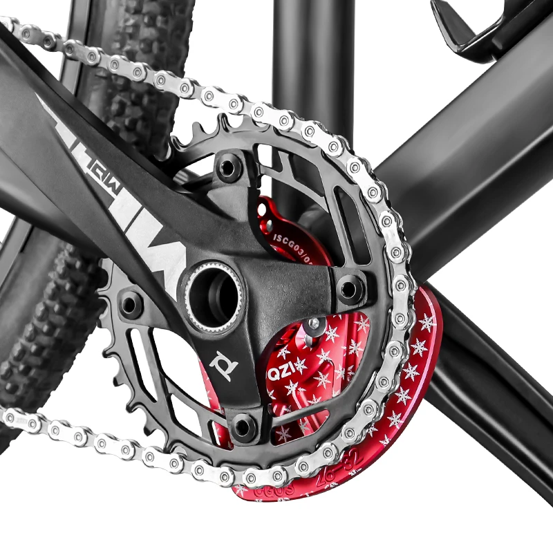 MUQZI MTB Bash Guard AM XC DH ISCG03 ISCG05 Bicycle Chainrings Guard 26-32T 34-38T Chain Protector
