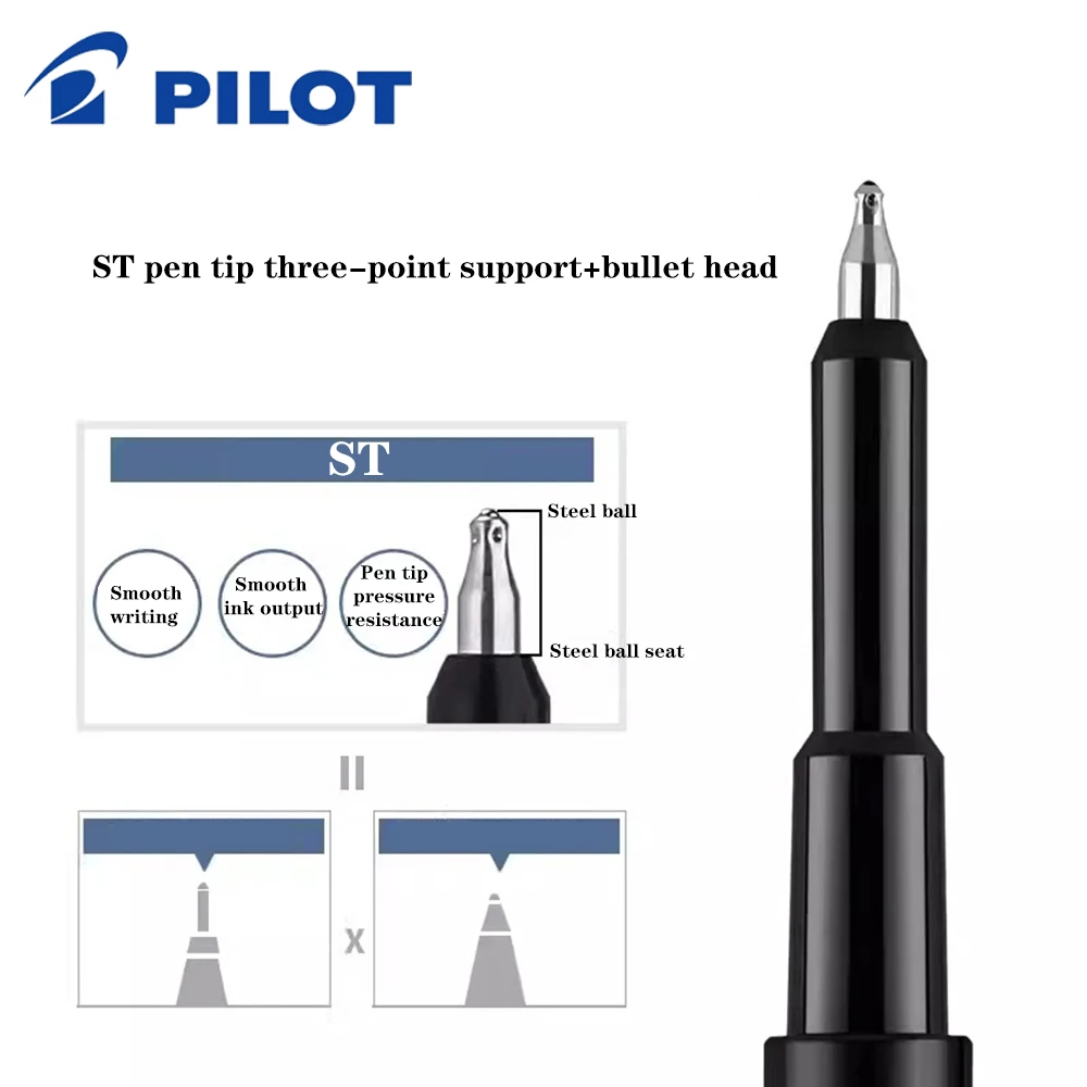 10PCS Japan PILOT Gel Pen Refill LP3RF-12S4 0.4/0.5mm New ST Pen Tip for LJP-20S4/20S5 School-acsesories Stationery