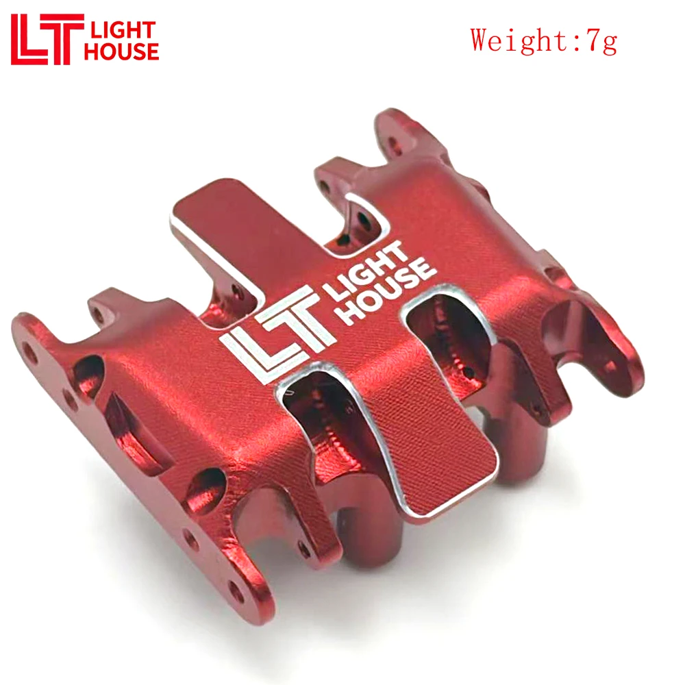 LIGHT HOUSE Aluminium skidplate voor SCX30 Auto's Upgrade Onderdelen Auto Racing Model Auto Accessoire