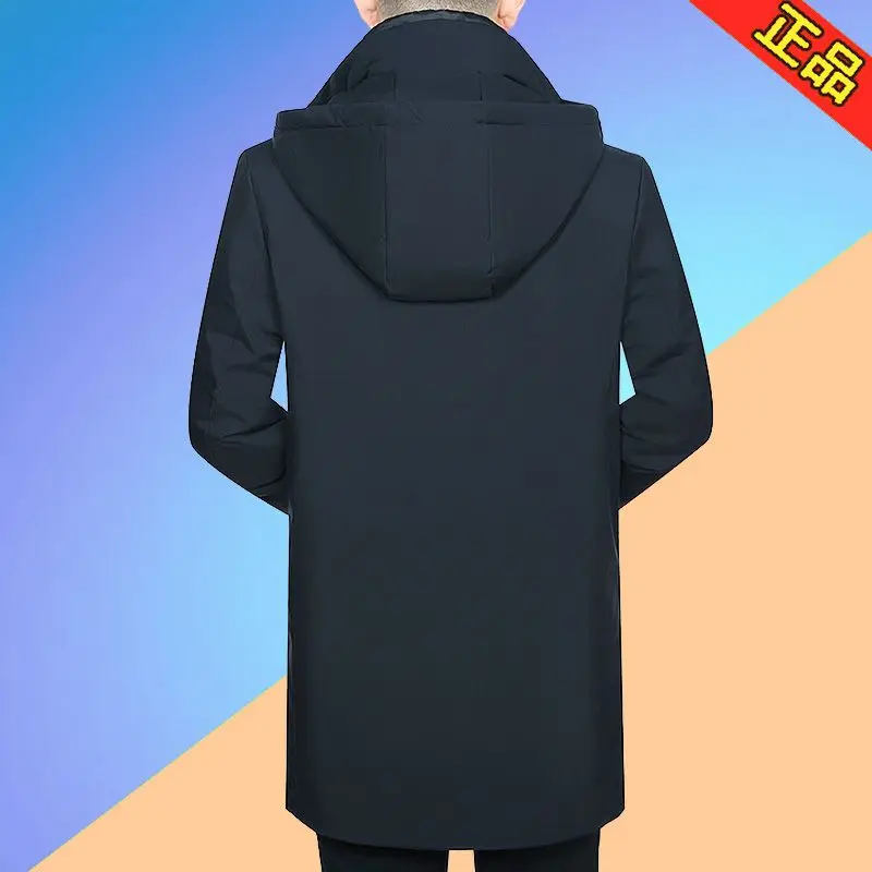 انفصال الداخلية بطانة معطف القطن شتاء جديد أسفل سترة قطن فضفاضة رجل الملابس سترات الرجال منتصف أنماط طويلة وسادة مبطنة جديد