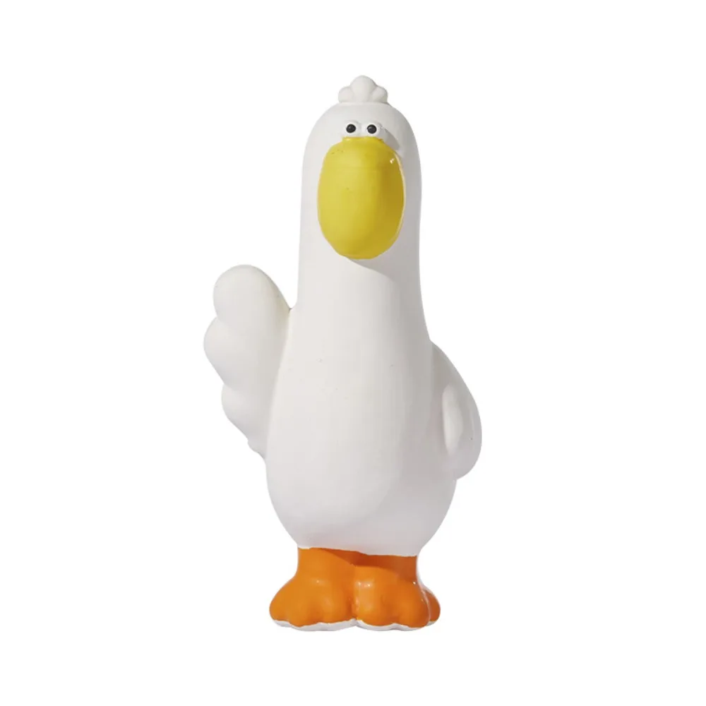 

Pet Supplies Cartoon Pet Latex Toys Pelican Shape Washable Dog Chew Toys Bite Resistant Squeaky Dog Toys for Cats and Dogs