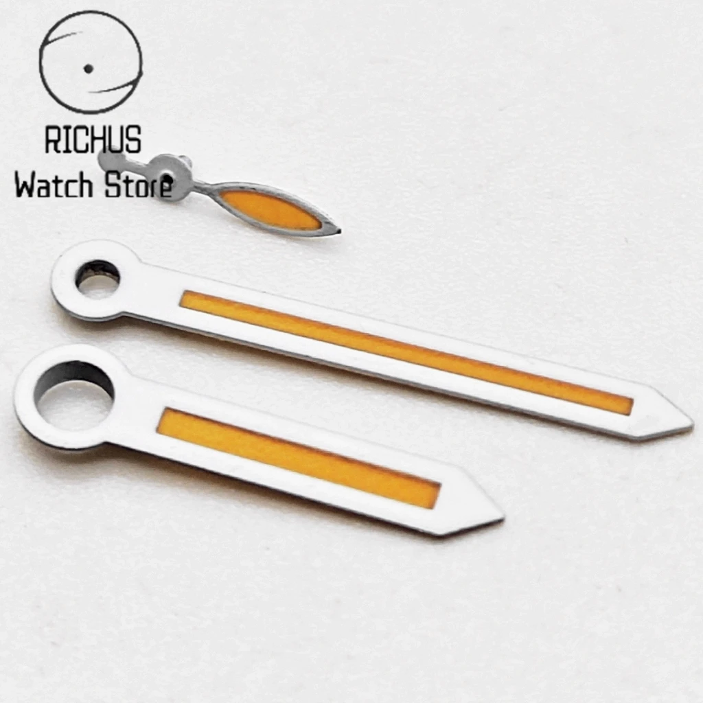 RICHUS ETA6497 ساعة يد خضراء مضيئة تناسب ETA 6497 6498 ST3600 3620 ساعة يد تعمل بالحركة ملحق جزء