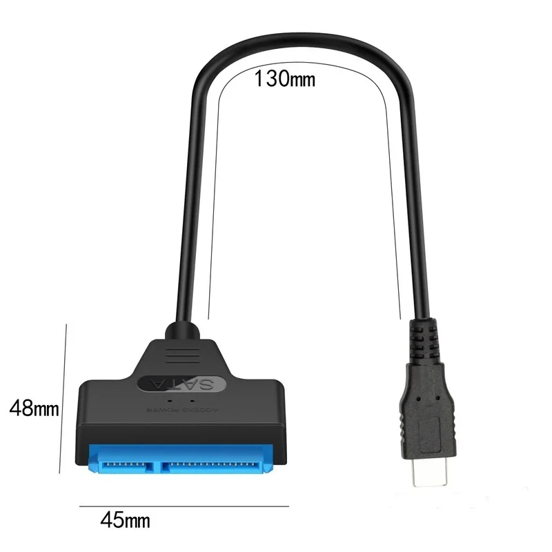 New High Qulity SATA To USB 3.1 Easy Drive Line Desktop Hard Drive Line Notebook Hard Drive Read Data High Speed Universal