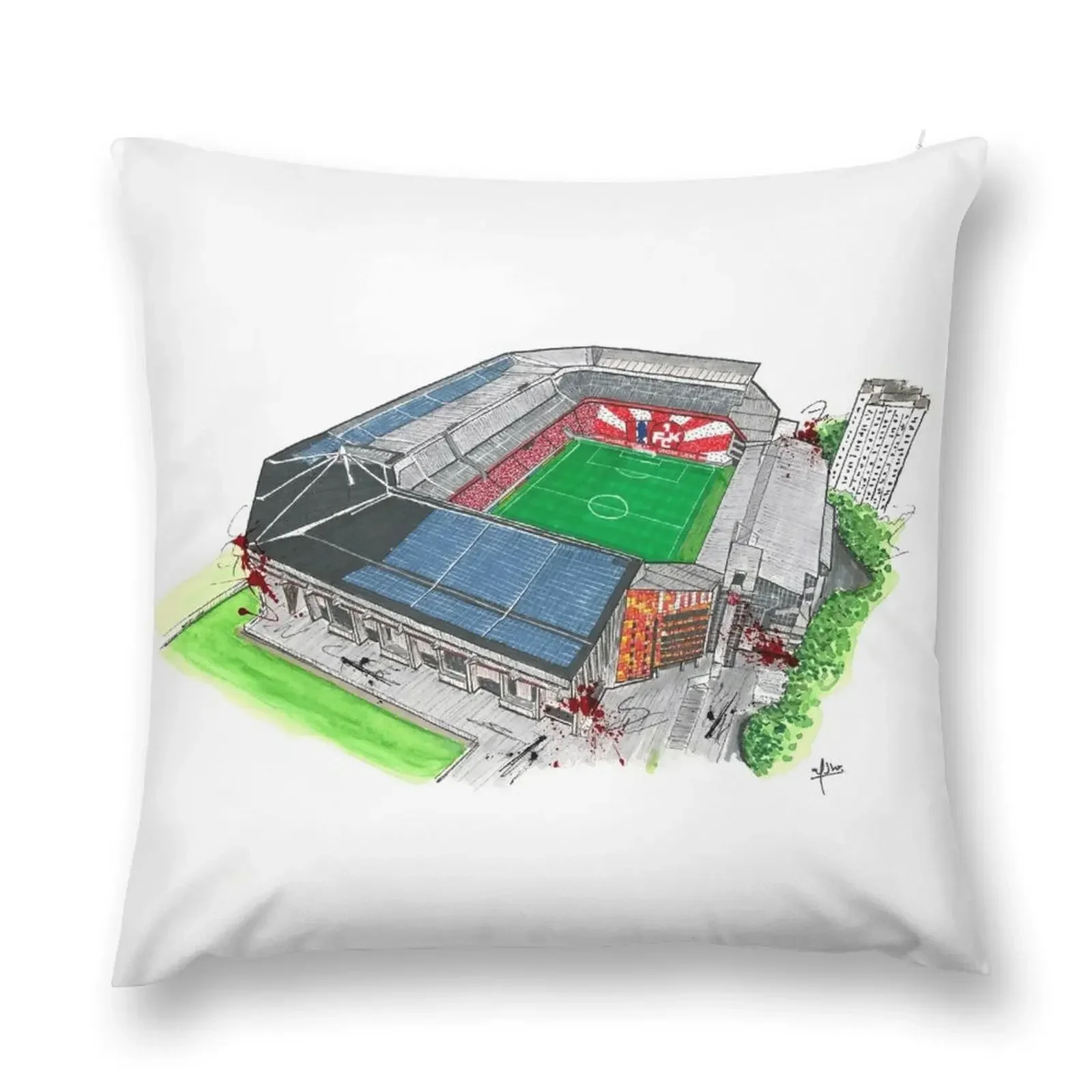 

Fritz Walter Stadion, 1FCK Stadium, 1FCK, Throw Pillow Custom Cushion Photo Sofa Cushions Covers pillow