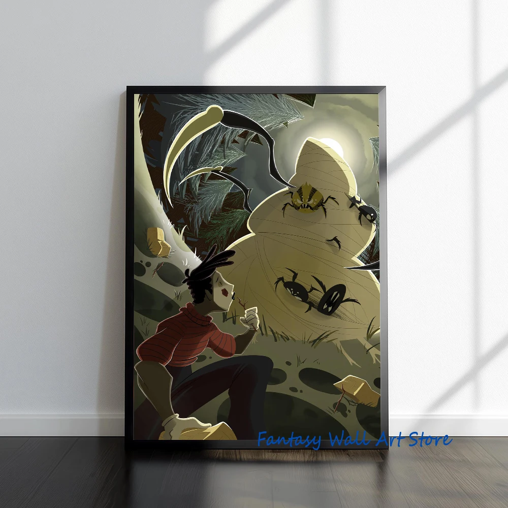 Poster Game Don't Starve Wilso - Home Decor Mobile Game ulasan dan harga