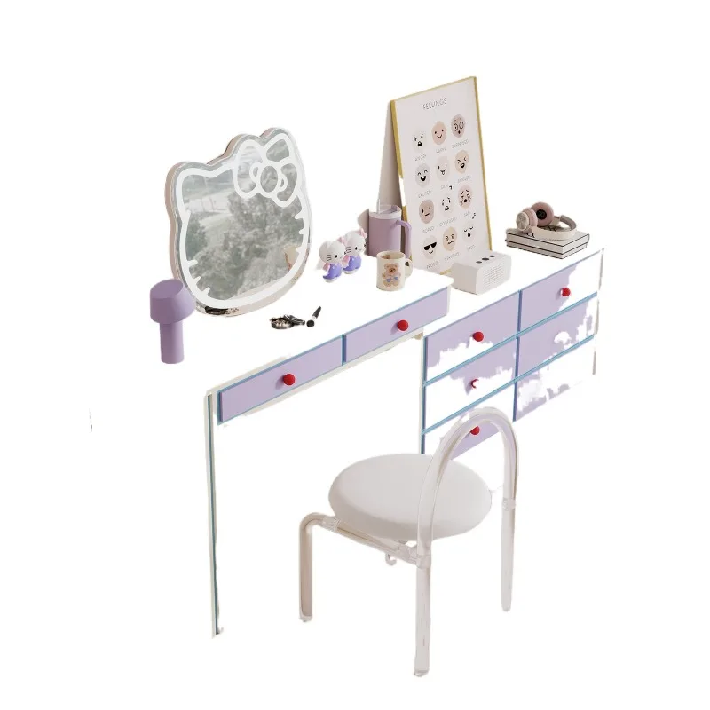 

French dopamine contrasting dresser is simple, the bedroom is small 40cm multi-functional storage