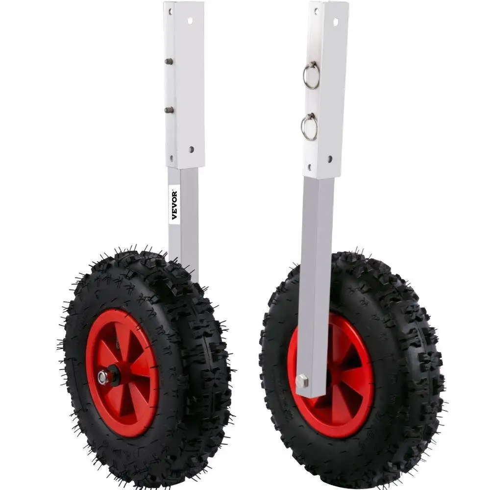 

Boat Launching Wheels, 12" Boat Transom Launching Wheel, 600 LBS Loading Capacity Inflatable Boat Launch Wheels, Aluminium