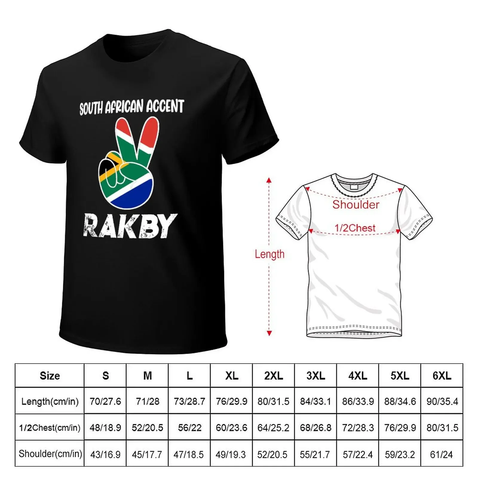 Copy of South African English afrikaans translated funny rugby T-Shirt vintage anime shirt plus sizes plain t shirts men