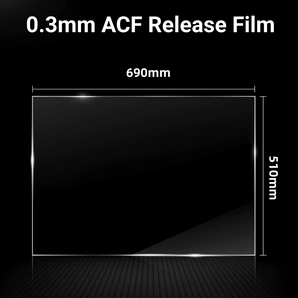 Imagem -05 - Filme Acf 690x510x0.3 mm para Peopoly Phenom Xxl v2 Filme de Liberação de Alta Velocidade Peças de Impressora 3d de Resina Lcd Acessórios de Impressão