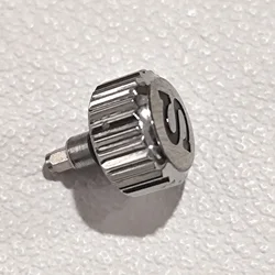 'S' Logo Screw-in Crown NH 35 Replace Watch Crown Fit NH 34 NH 35 NH 36 Movement Watches Accessory Stainless Steel Crowns Parts