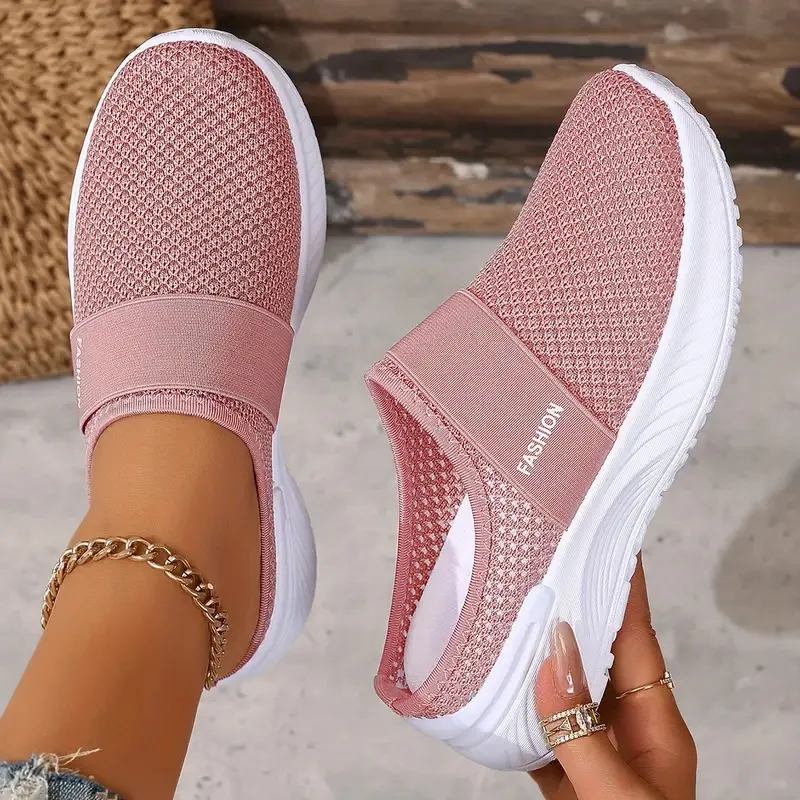 Women's shoes, summer new style, fashionable half top shoes, outdoor casual sports, comfortable and breathable women's shoes
