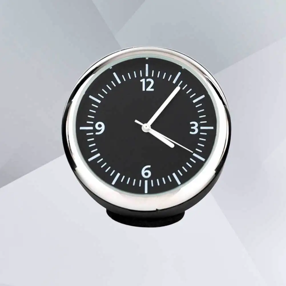 

Car Clock Luminous Metal Dashboard Clock Waterproof Dust Resistant Backlit Display For Car Vent Mechanical Timepiece Auto
