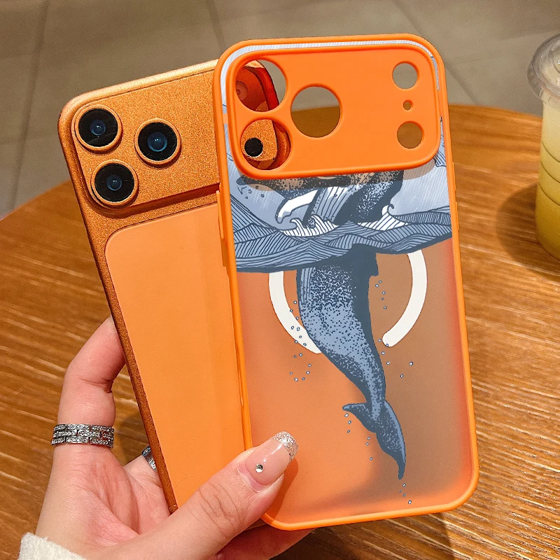 Ocean Turtle Print Matte Magne - đánh giá và giá Apple Iphone 16