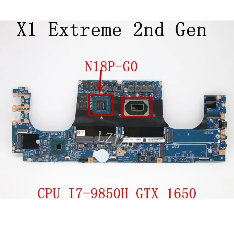 

Используется для материнской платы ноутбука Lenovo ThinkPad X1 Extreme 2nd Gen