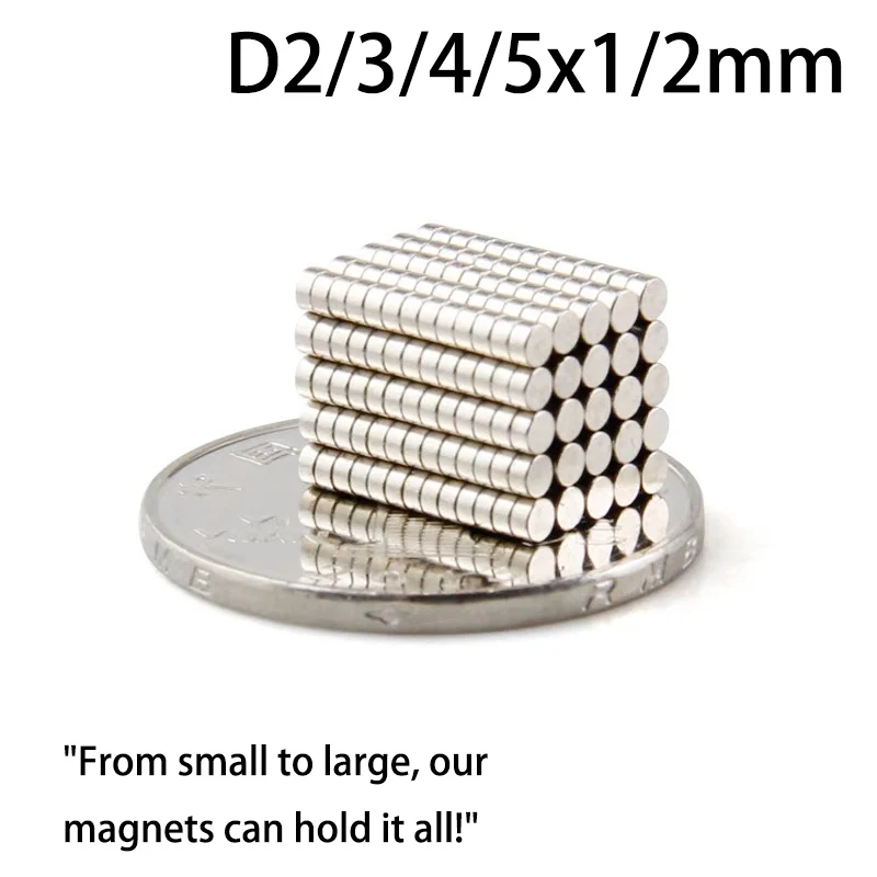 50 Pcs Strong Magnet Super Powerful Neodymium Magnet N52 Super Strong Neomidium Magnets for Refrigerators Small Round Magnets Ne