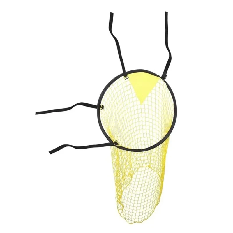 Football Goal Targets Net Top Bins Targets Practice Net Easy to Attach & Detachs D5QD