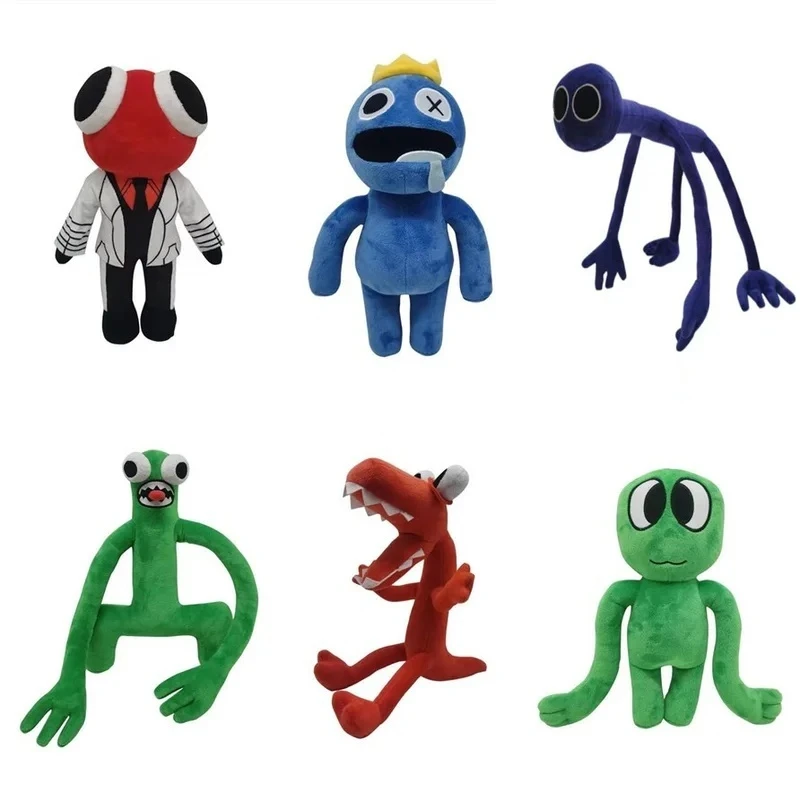 Juguetes de peluche Roblox Rainbowes Friends de 30cm, muñecos de animación de monstruos, muñecos de juego de rol, muñecos para niños, regalos de Navidad