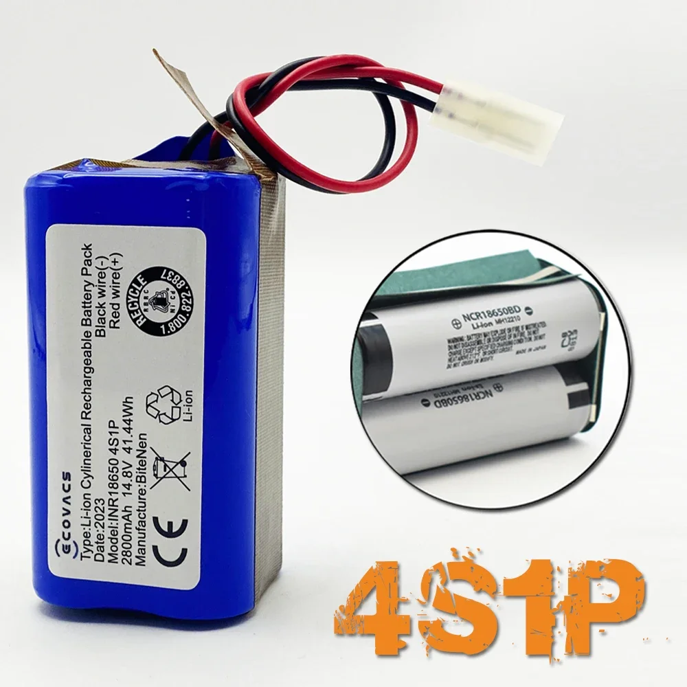 

14.8V 2600mah Rechargeable Lithium Battery For ILIFE A4s A6 V7s Plus A9s W400 Robot Vacuum Cleaner INR18650 M26-4S1P Batteries