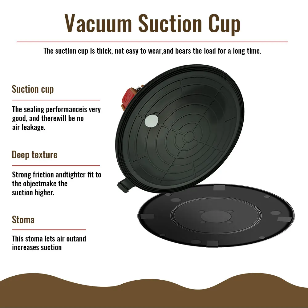 كوب شفاط المكنسة الكهربائية 250 كجم قدرة حمل 8 بوصة كوب شفاط المكنسة الكهربائية رافع الثقيلة لرفع بلاط الجرانيت الزجاجي اليدوي