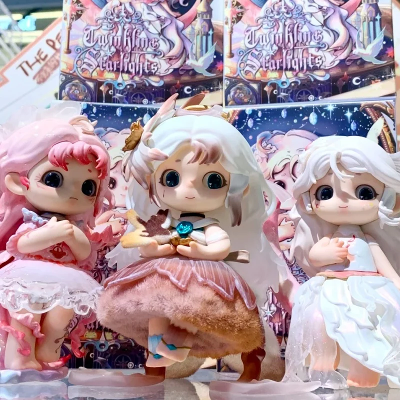 Genuine Heyone Joy Tuinkling Starlights Series Blind Box Hand Made Ornaments Fashion Cute Gift Collection Trendy Hobbies Toy