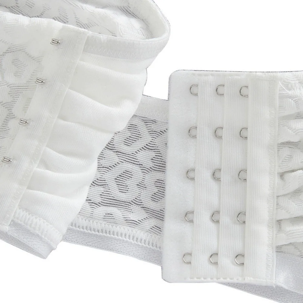 Plooien Front Button Strapless Top Draadloos Antislip Kant Hart Tube Top Nauwsluitend ondergoed Strapless Onzichtbare BH Dames